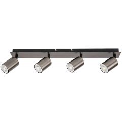 Rabalux Gerhard 73074 lampa podsufitowa 4x15 W szara