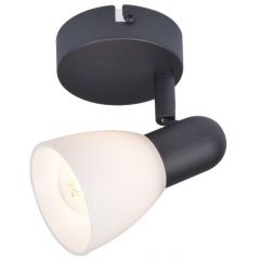 Rabalux Soma 73091 lampa podsufitowa 1x40 W czarna