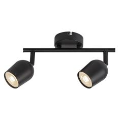 Rabalux Lianet 73102 lampa podsufitowa 2x15 W czarna