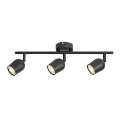 Rabalux Lianet 73103 lampa podsufitowa 3x15 W czarna