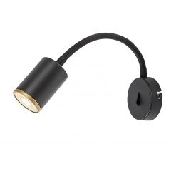 Rabalux Nolie 73111 kinkiet 1x15 W czarny