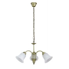 Rabalux Francesca 7373 lampa wisząca 3x40 W biała-brązowa