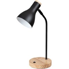 Rabalux Ferb 74002 lampa biurkowa 1x25 W czarna