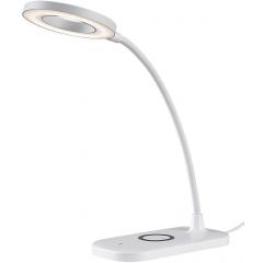 Rabalux Hardin 74014 lampa biurkowa 1x5 W biała