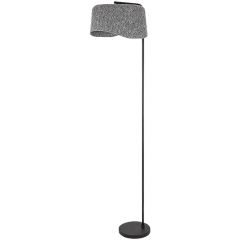 Rabalux Farelia 74019 lampa stojąca 1x10 W czarna-szara