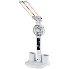 Rabalux Novilo 74030 lampa biurkowa 2x7 W biała