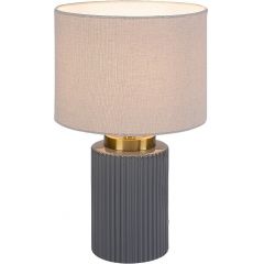 Rabalux Glovy 74045 lampa stołowa 1x40 W biała-szara