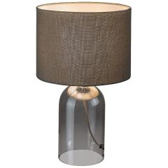 Rabalux Luxin 74047 lampa stołowa 1x40 W szara