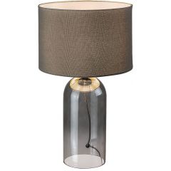 Rabalux Luxin 74048 lampa stołowa 1x40 W szara