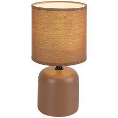 Rabalux Daphni 74054 lampa stołowa 1x40 W brązowa Rabalux Daphni 74054 lampa stołowa 1x40 W brązowa