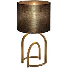 Rabalux Gisaya 74075 lampa stołowa 1x25 W czarna-złota