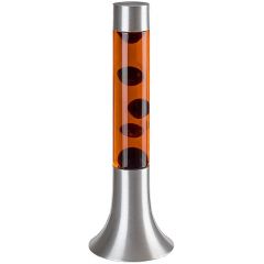 Rabalux Poppilol 76026 lampa stołowa 1x25 W przezroczysta-fioletowa-srebrna-pomarańczowa