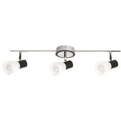 Rabalux Ati 5978 lampa podsufitowa 3x40 W biała-czarna