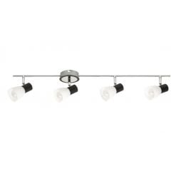 Rabalux Ati 5979 lampa podsufitowa 4x40 W biała-czarna