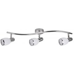 Rabalux Elite 6062 lampa podsufitowa 3x40 W biała-chrom