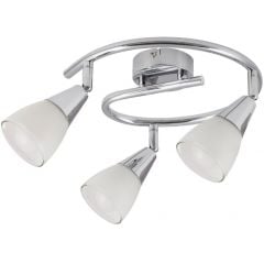 Rabalux Nicolette 6769 lampa podsufitowa 3x40 W biała-chrom