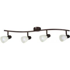 Rabalux Soma 6594 lampa podsufitowa 4x40 W brązowa-kremowa