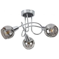 Rabalux Tamara 5348 lampa podsufitowa 3x40 W chrom-przydymiona