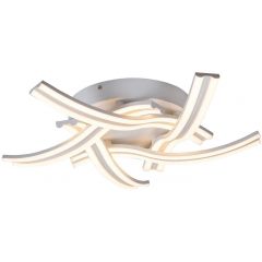 Rabalux Tulio 5890 lampa podsufitowa x60 W biała