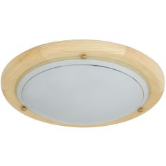 Rabalux Ufo 5421 plafon 2x60 W drewno