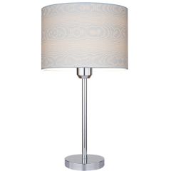 Spot-Light Leila lampa stołowa 1x40W chrom/kora 7652028