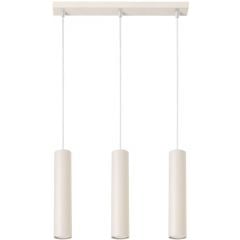 Sollux Lighting Lagos SL1481 lampa wisząca 3x10 W beżowa