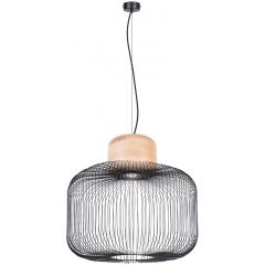 Sollux Lighting Gabbia SL1848 lampa wisząca 1x16 W czarna