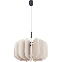 Sollux Lighting Mula SL1860 lampa wisząca 1x15 W beżowa