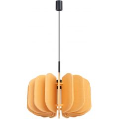 Sollux Lighting Mula SL1861 lampa wisząca 1x15 W żółta