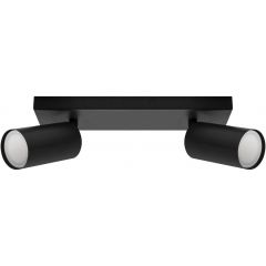 Strühm Manam 03764 lampa podsufitowa 2x35 W czarna