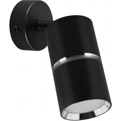 Strühm Dior 04260 kinkiet solarny 1x35 W czarny-chrom