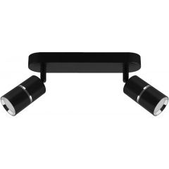 Strühm Dior 04262 lampa podsufitowa 2x35 W czarna-chrom