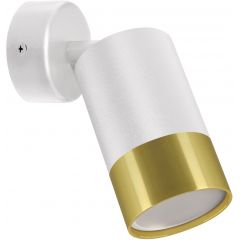 Strühm Puzon 04275 kinkiet 1x35 W biały-złoty
