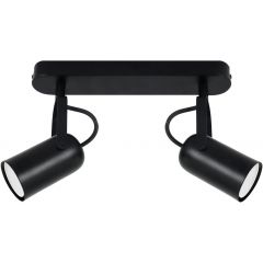 Strühm Lofta 04394 lampa podsufitowa 2x25 W czarna