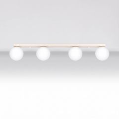 Sollux Lighting Yoli SL2235 lampa podsufitowa 4x9 W beżowa