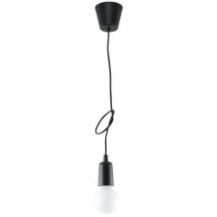 Sollux Lighting Diego SL0572 lampa wisząca 1x60 W czarny