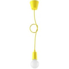 Sollux Lighting Diego SL0578 lampa wisząca 1x60 W żółty