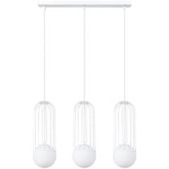 Sollux Lighting Brina SL1333 lampa wisząca 3x8 W biała