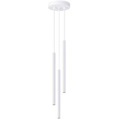 Sollux Lighting Arche SL1340 lampa wisząca 3x8 W biała