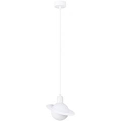 Sollux Lighting Hyperion SL1356 lampa wisząca 1x8 W biała