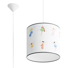 Sollux Lighting Wróżki SL1416 lampa wisząca 1x15 W multikolor