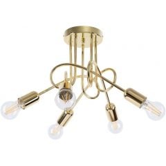 Sollux Lighting Supeł SL1438 lampa podsufitowa 1x15 W złota