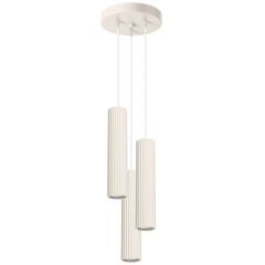 Sollux Lighting Karbon SL1595 lampa wisząca 3x10 W beżowa