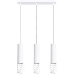 Sollux Lighting Lami SL1688 lampa wisząca 3x10 W biała