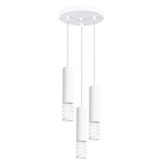 Sollux Lighting Lami SL1689 lampa wisząca 3x10 W biała