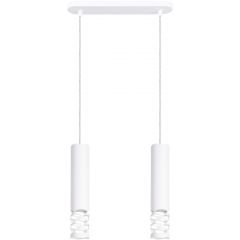 Sollux Lighting Liro SL1692 lampa wisząca 2x10 W biała