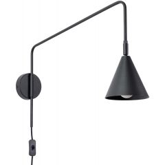 Sollux Lighting Nox SL1697 kinkiet 1x10 W czarny