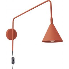Sollux Lighting Nox SL1701 kinkiet 1x10 W czerwony