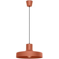 Sollux Lighting Bilo SL1706 lampa wisząca 1x15 W czerwona