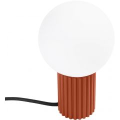 Sollux Lighting Halo SL1731 lampa biurkowa 1x8 W biała-czerwona